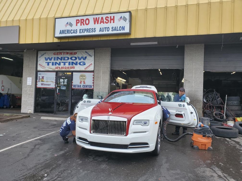 Pro Tint window tint installation at Capitol Heights